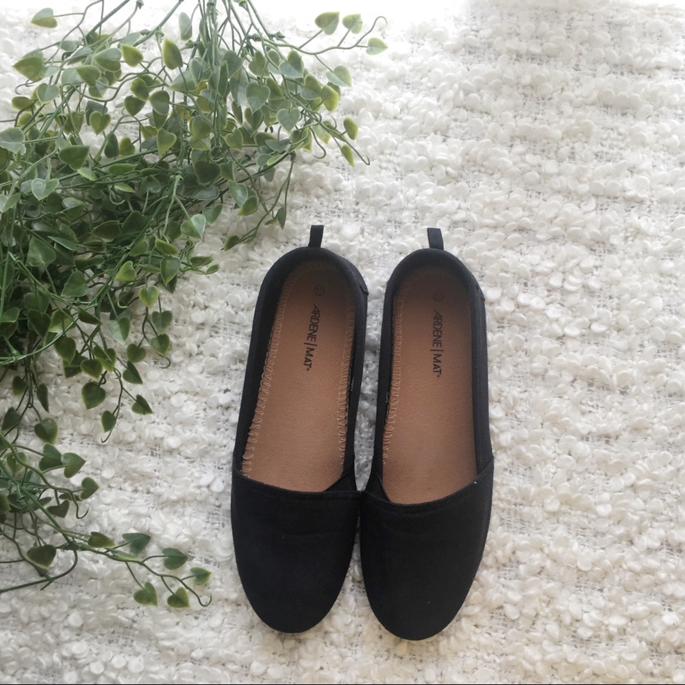 💗Flat Matte Black Round Toe Shoe